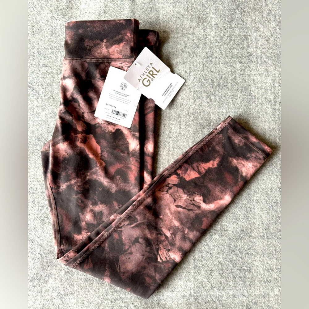 NWT Athleta Girl High Rise Chit Chat Tight Leggings